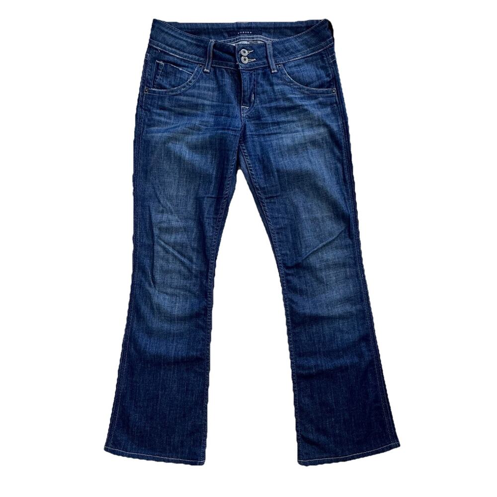 Hudson Denim Triangle Pocket Logo Jeans Medium Wash 28